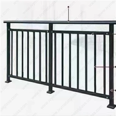 Aluminiumräcke Balkong
