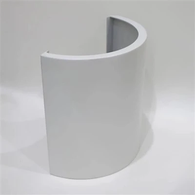 Böjda aluminiumpaneler